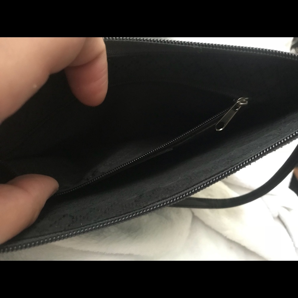 Black And Grey Patchwork Baguette - image 7